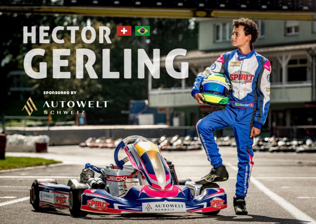 Hector Gerling Spirit Karting WSK Karting WSK Promotion Autowelt Schweiz Gerlingracing